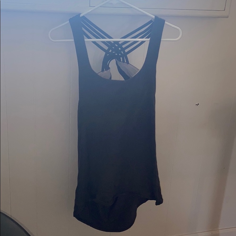 Lululemon tank with built in sports bra